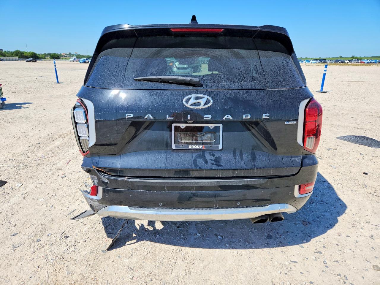 2020 Hyundai Palisade VIN KM8R5DHE8LU108018 COPART salvage auction — Front End, TX - CERTIFICATE OF TITLE, sold $4,900 on 2026-07-09 (photo 6)
