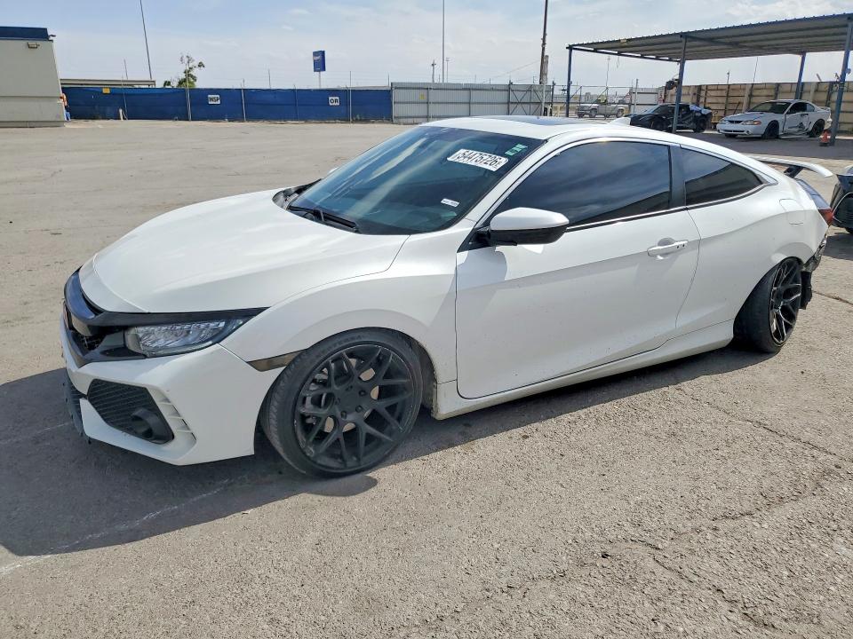 2019 Honda Civic VIN 2HGFC3A56KH750175 COPART salvage auction — REAR END, TX - CERTIFICATE OF TITLE, sold $5,400 on 2026-07-31 (photo 1)