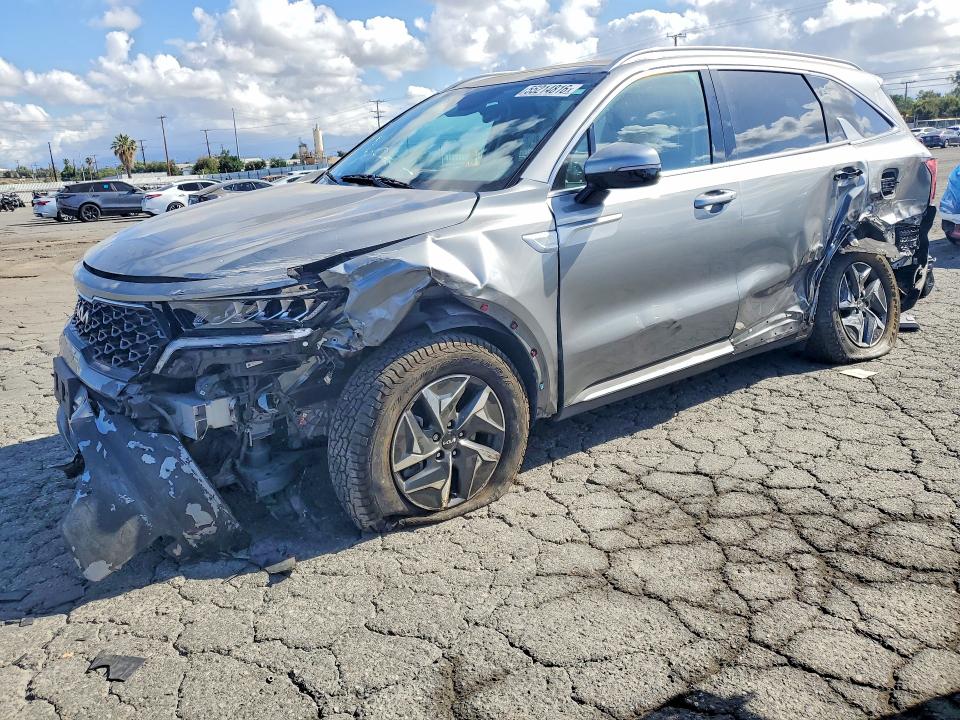 2023 Kia Sorento VIN KNDRH4LG3P5146096 COPART salvage auction — FRONT END, Ca - Salvage Certificate, sold $4,100 on 2026-07-06 (photo 1)