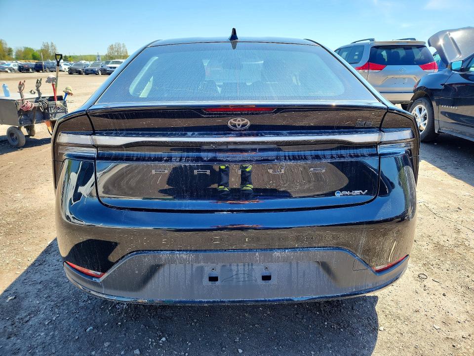 2025 Toyota Prius VIN JTDACACU5S3047347 COPART salvage auction — SIDE, On - No Title Available, sold $15,150 on 2026-07-09 (photo 6)
