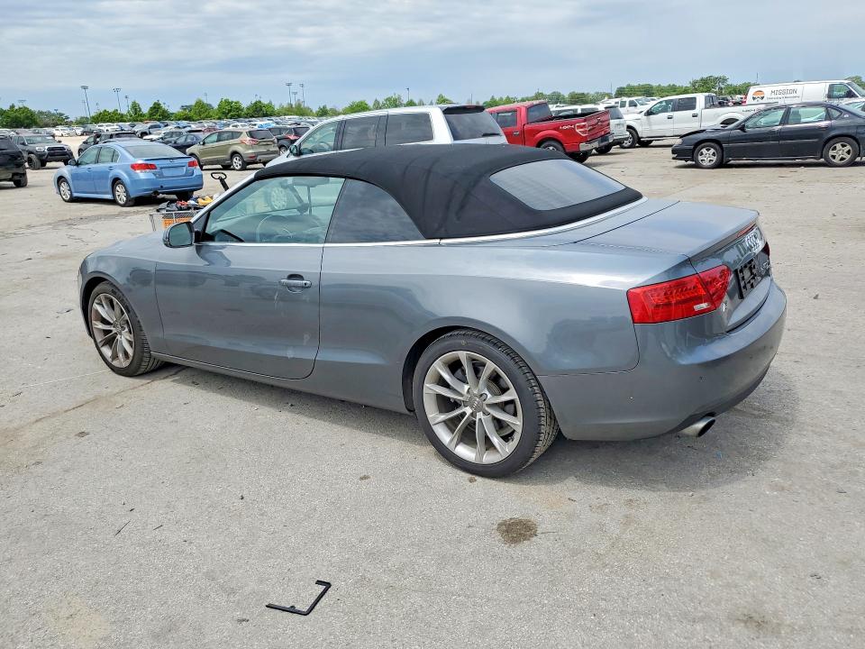 2013 Audi VIN WAULFAFH9DN005783 COPART salvage auction — UNDERCARRIAGE, Mo - Salvage Certificate Of Title, sold $1,450 on 2026-07-24 (photo 2)