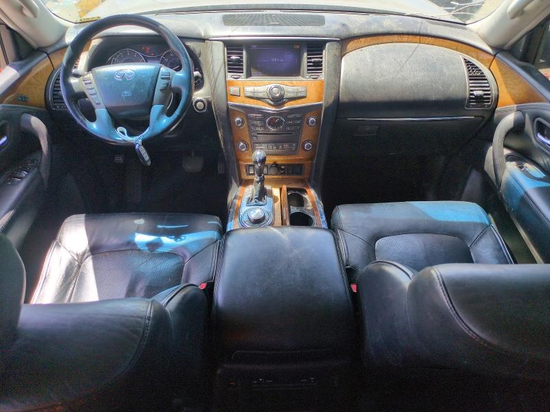 2013 Infiniti Qx56 VIN JN8AZ2NE2D9042363 COPART salvage auction — VANDALISM, Nm - Cert Of Title-Salvage, sold $1,900 on 2026-07-16 (photo 8)