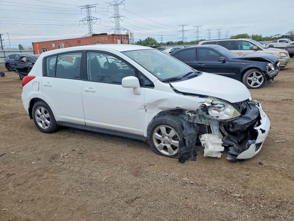 2009 Nissan Versa VIN 3N1BC13E69L472767 COPART salvage auction — FRONT END, Il - Salvage Certificate, sold $250 on 2026-07-02 (photo 4)