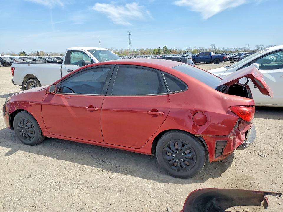 2008 Hyundai Elantra VIN KMHDU45D18U329802 COPART salvage auction — REAR END, On - Permit Salvage, sold $200 on 2026-07-23 (photo 2)