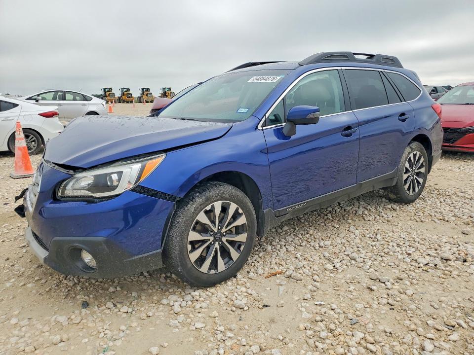 2016 Subaru Outback VIN 4S4BSANC0G3304302 COPART salvage auction — FRONT END, Tx - Salvage Vehicle Title, sold $1,250 on 2026-07-09 (photo 1)