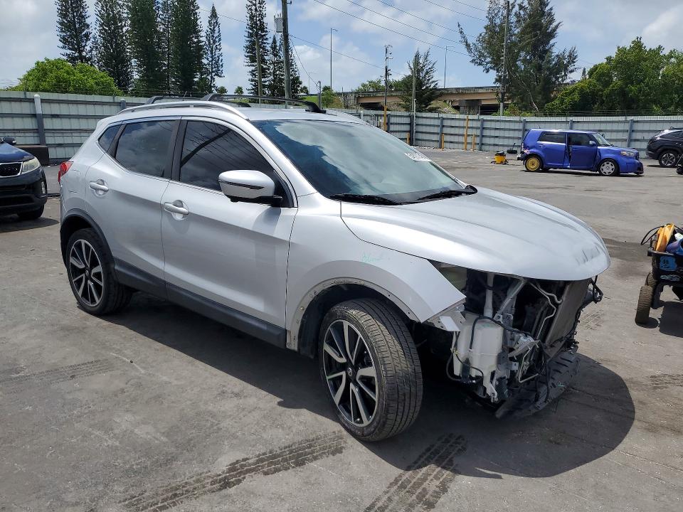 2017 Nissan Rogue VIN JN1BJ1CP0HW026324 COPART salvage auction — FRONT END, Fl - Certificate Of Destruction, sold $1,100 on 2026-07-20 (photo 4)
