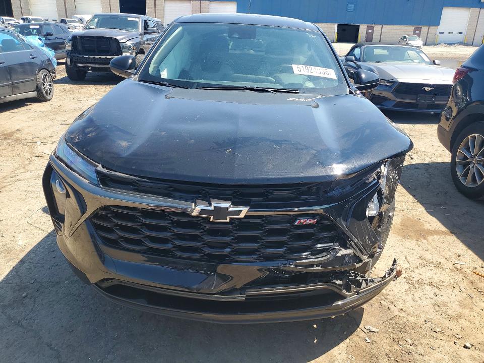2024 Chevrolet VIN KL77LGE2XRC048736 COPART salvage auction — FRONT END, MI - CERT OF TITLE-SALVAGE VEHICLE, sold $475 on 2026-07-31 (photo 5)