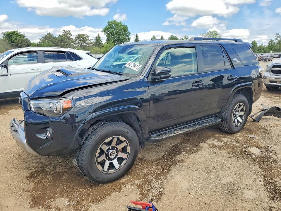 2021 Toyota 4runner VIN JTERU5JR0M5874889 COPART salvage auction — FRONT END, Il - Salvage Certificate, sold $16,600 on 2026-07-07 (photo 1)