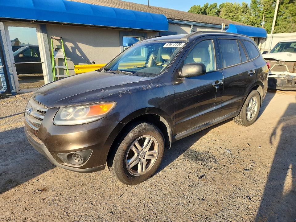 2012 Hyundai Santa fe VIN 5XYZG3AB3CG156732 COPART salvage auction — MECHANICAL, Id - Salvage Certificate Of Title, sold $1,150 on 2026-07-06 (photo 1)