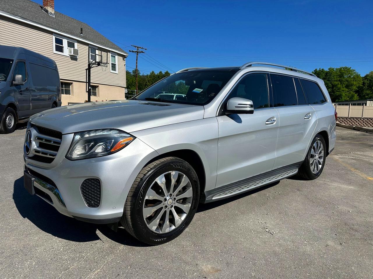 2017 Mercedes-Benz GLS-Class VIN 4JGDF6EE3HA805841 — COPART salvage auction photo
