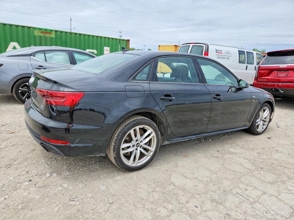 2017 Audi A4 VIN WAUDNAF47HN046830 COPART salvage auction — UNDERCARRIAGE, In - Certificate Of Title, sold $4,600 on 2026-07-28 (photo 3)