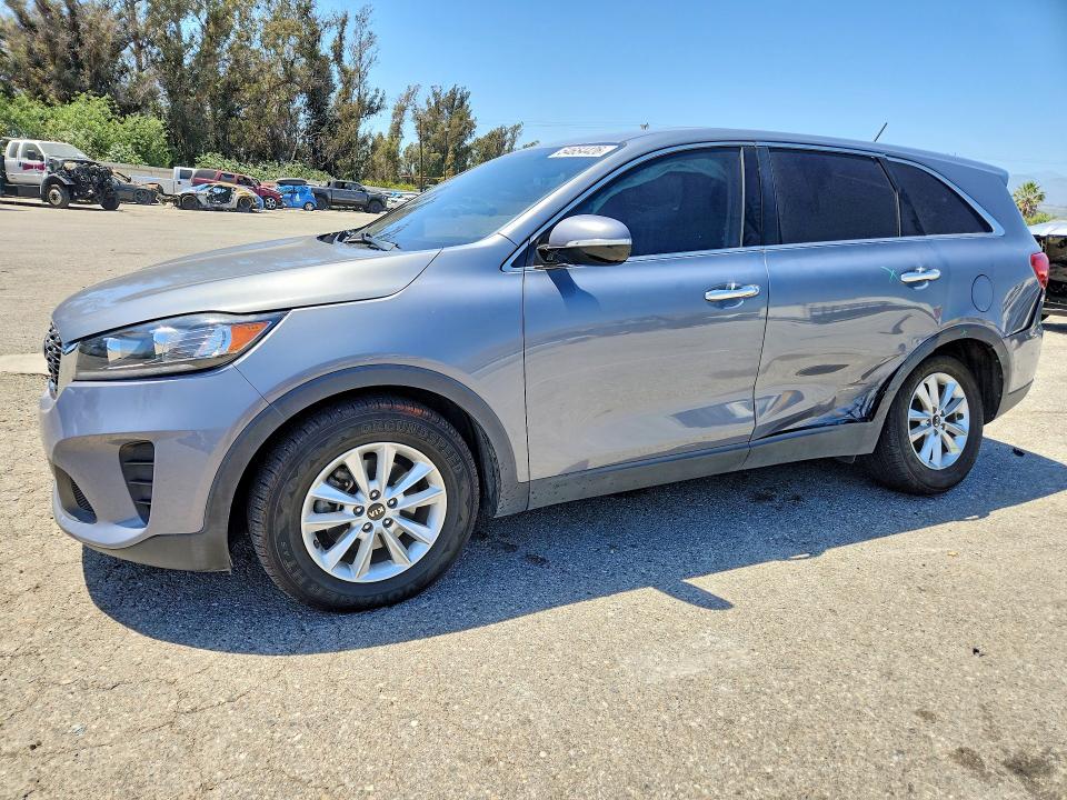 2020 Kia Sorento VIN 5XYPG4A55LG615489 COPART salvage auction — SIDE, CA - SALVAGE CERTIFICATE, sold $3,350 on 2026-07-24 (photo 1)