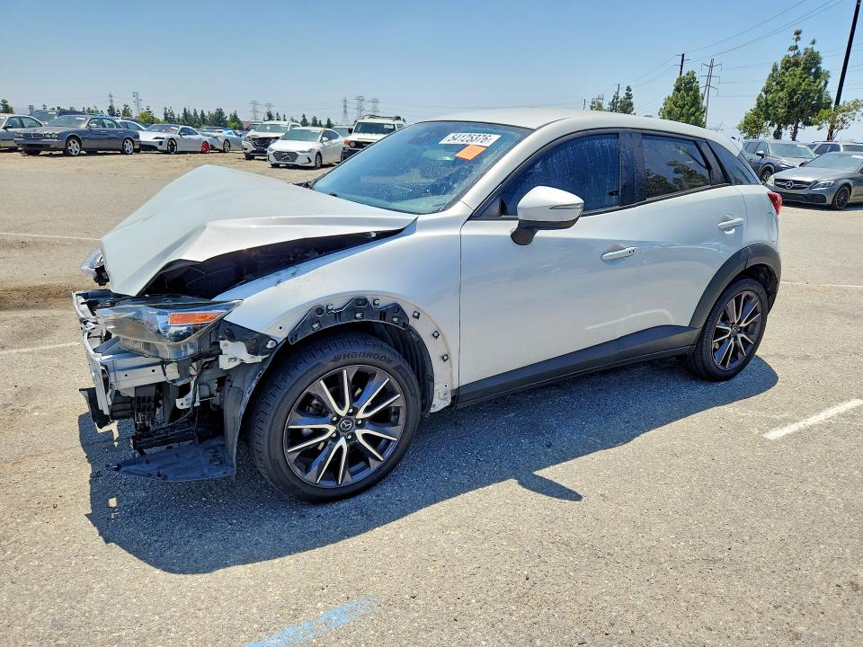 2018 Mazda VIN JM1DKDC74J0332391 COPART salvage auction — FRONT END, Ca - Salvage Certificate, sold $1,800 on 2026-07-28 (photo 1)