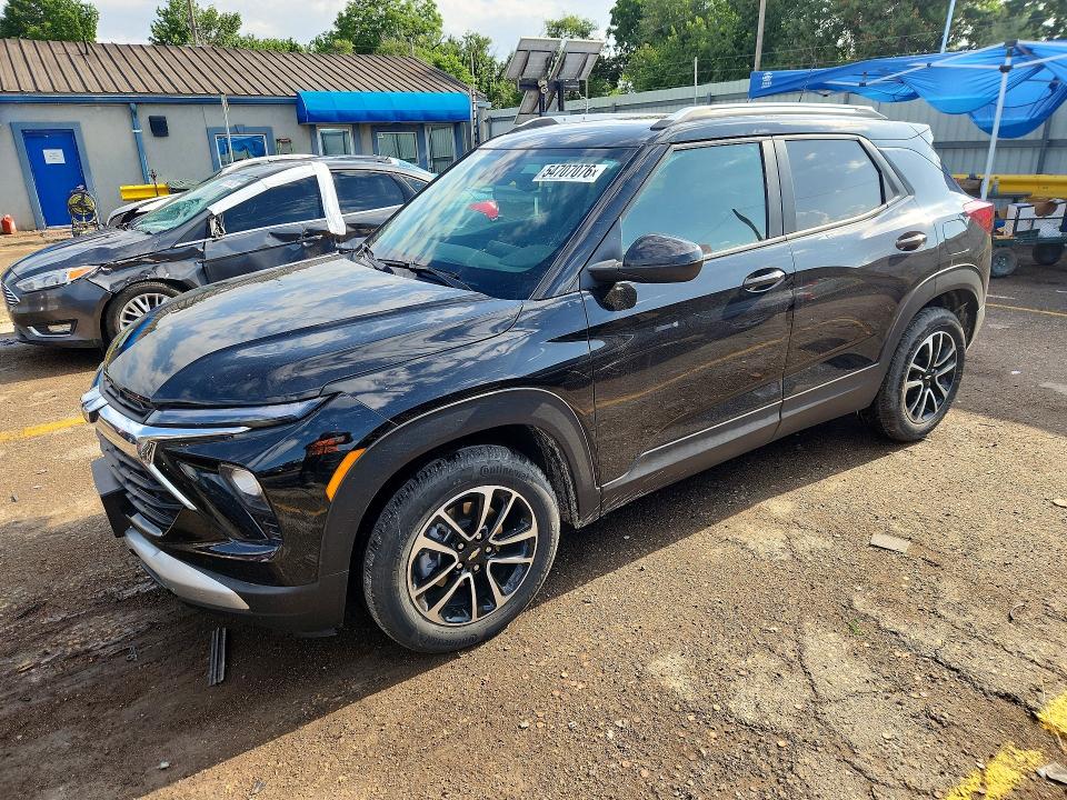 2025 Chevrolet Trailblazer VIN KL79MPSL2SB216139 COPART salvage auction — HAIL, Ks - Cert Of Title-Salvage, sold $11,000 on 2026-07-29 (photo 1)