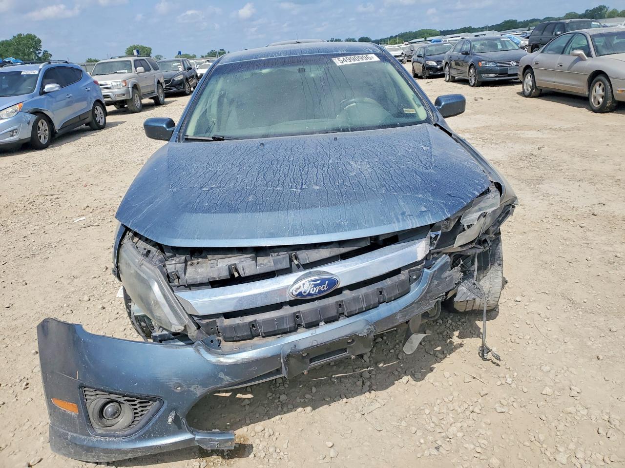 2011 Ford Fusion VIN 3FAHP0HA5BR315221 COPART salvage auction — Front End, MO - SALVAGE CERTIFICATE OF TITLE, sold $425 on 2026-06-25 (photo 5)