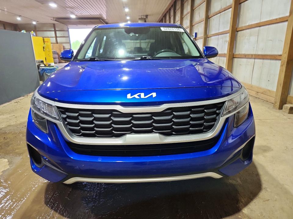 2022 Kia Seltos VIN KNDEPCAA5N7238158 COPART salvage auction — HAIL, Oh - Cert Of Title-Salvage, sold $5,900 on 2026-07-09 (photo 5)