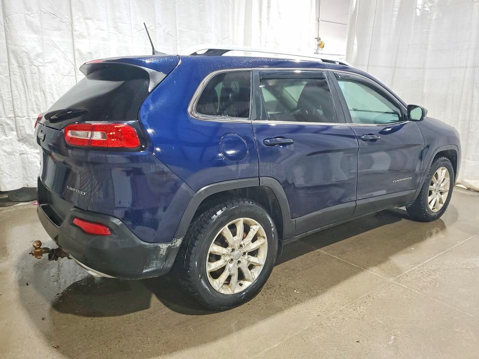 2016 Jeep Cherokee VIN 1C4PJMDS9GW241593 COPART salvage auction — NORMAL WEAR, VA - CERTIFICATE OF TITLE, sold $1,050 on 2026-07-09 (photo 3)