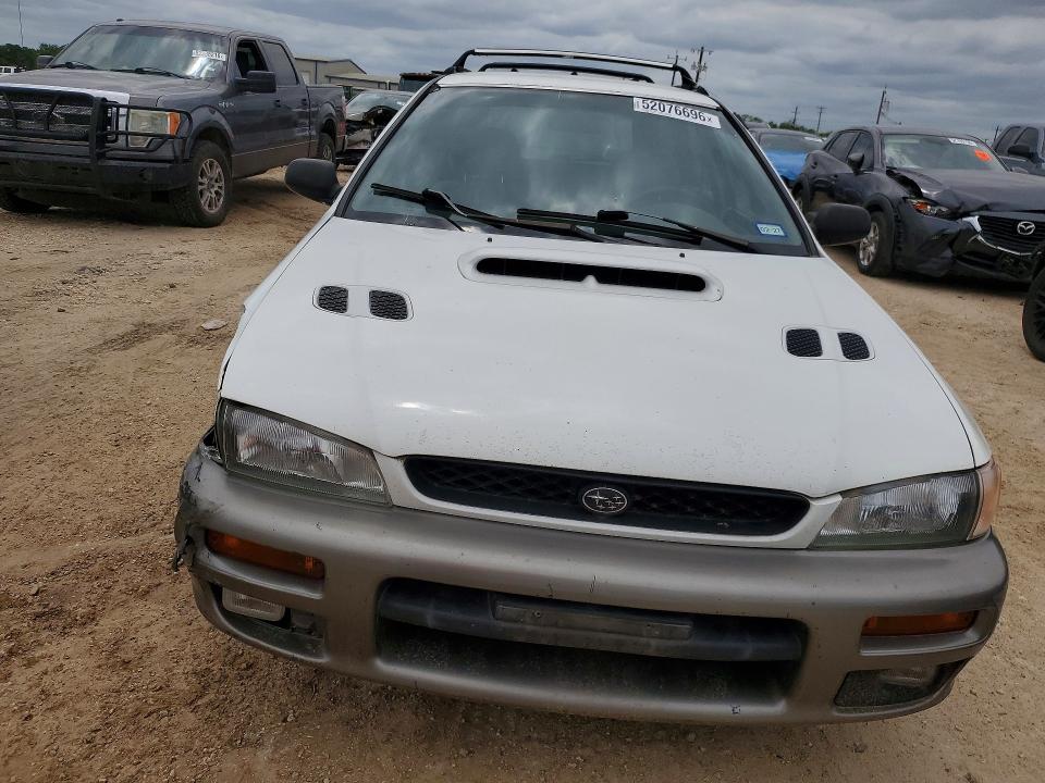 1998 Subaru Impreza VIN JF1GF4851WH813478 COPART salvage auction — FRONT END, Tx - Salvage Vehicle Title, sold $200 on 2026-07-06 (photo 5)