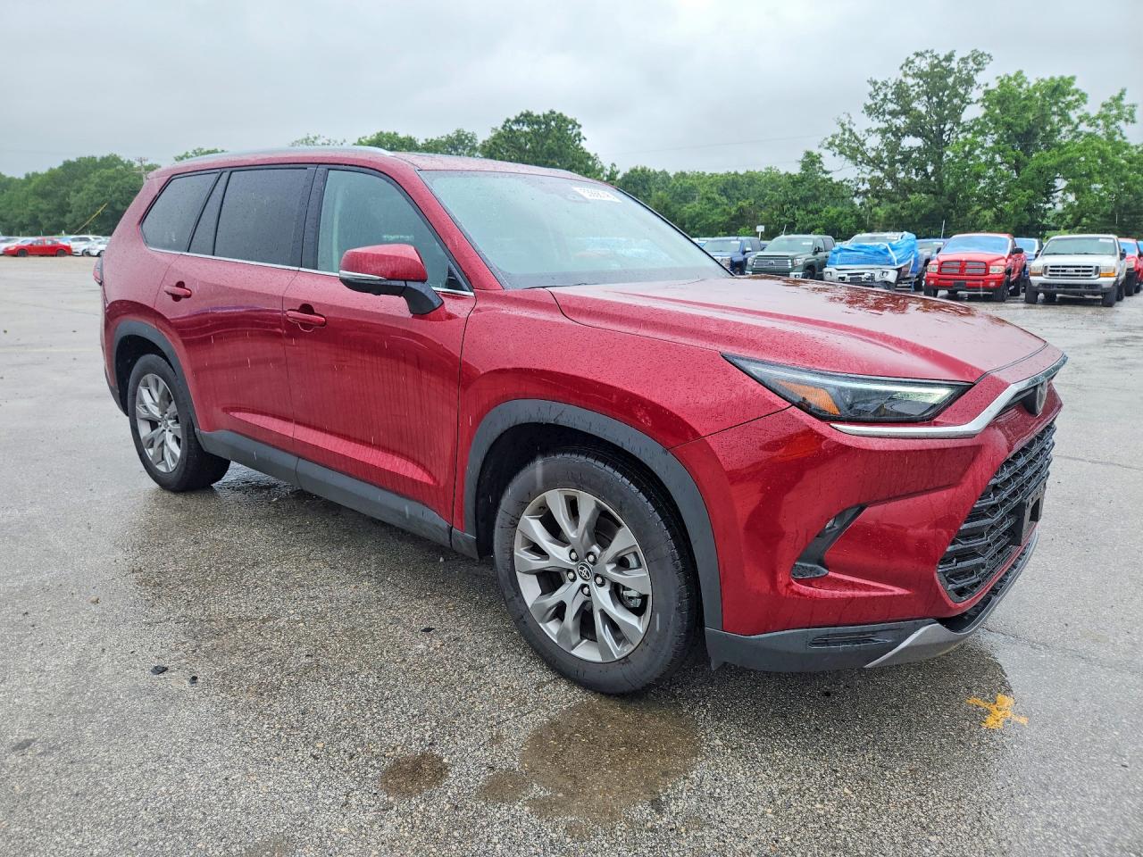 2026 Toyota Highlander VIN 5TDAAAB5XTS120969 COPART salvage auction — Hail, Sc - Salvage Title, sold $32,750 on 2026-07-08 (photo 4)