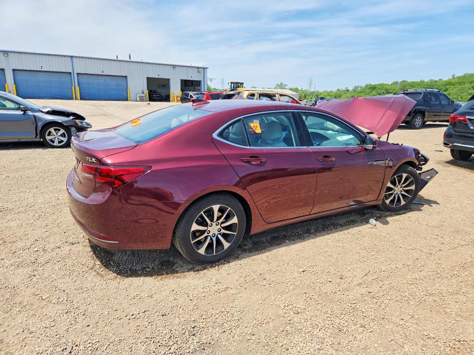 2015 Acura Tlx VIN 19UUB1F56FA003915 COPART salvage auction — FRONT END, Il - Salvage Certificate, sold $575 on 2026-07-10 (photo 3)