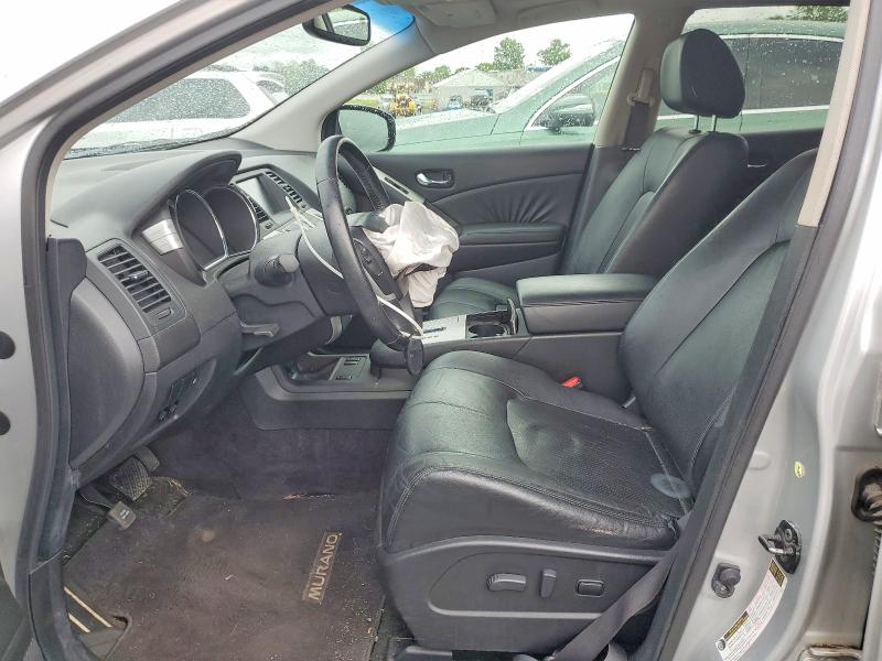 2010 Nissan Murano VIN JN8AZ1MW3AW110574 COPART salvage auction — FRONT END, Nj - Cert Of Title-Salvage, sold $375 on 2026-07-17 (photo 7)