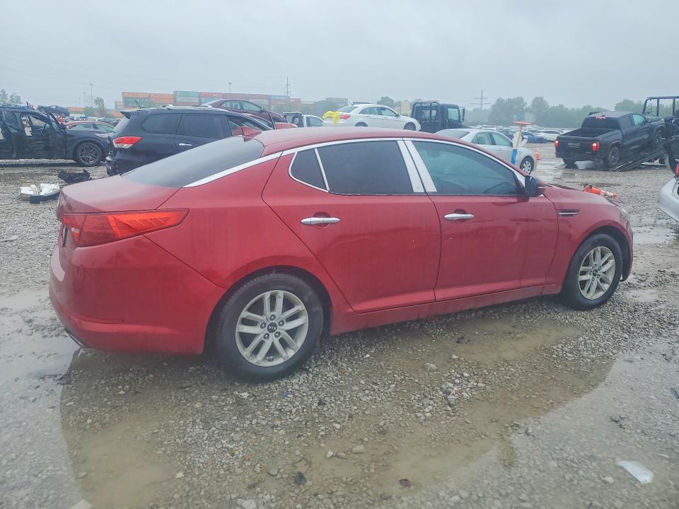 2011 Kia Optima VIN KNAGM4A7XB5085647 COPART salvage auction — MECHANICAL, Oh - Certificate Of Title, sold $650 on 2026-07-02 (photo 3)