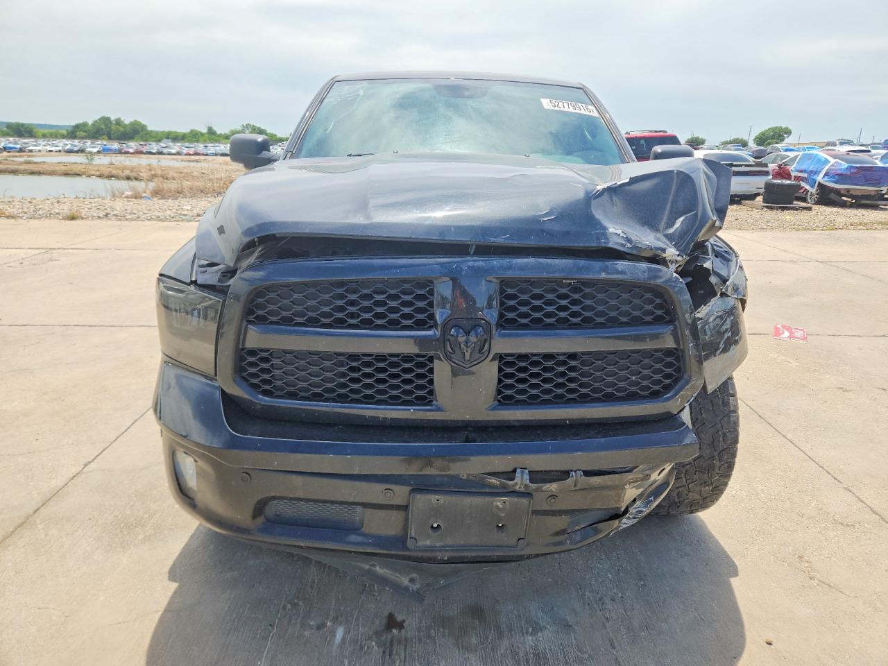 2019 Ram 1500 VIN 1C6RR6LT8KS540443 COPART salvage auction — Front End, TX - SALVAGE VEHICLE TITLE, sold $3,750 on 2026-07-09 (photo 5)