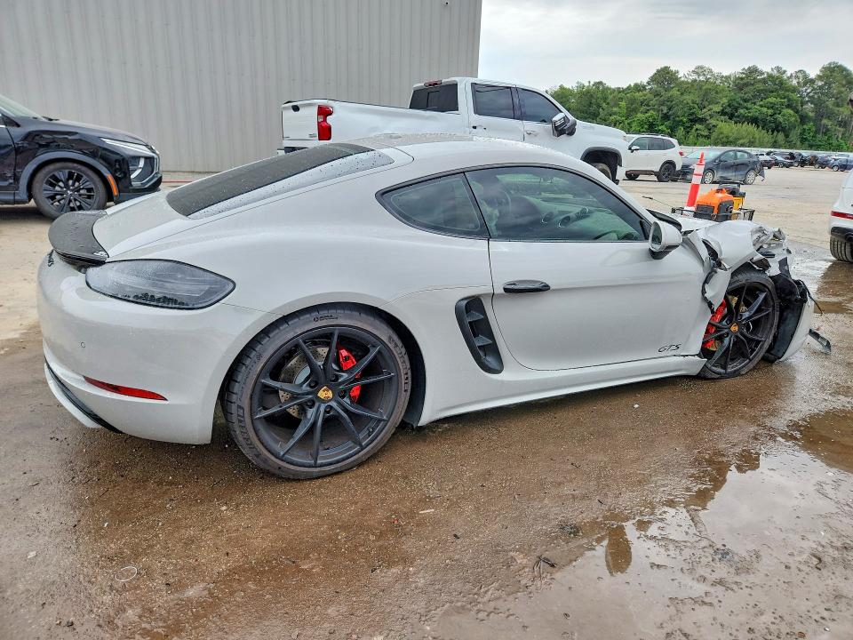 2018 Porsche Cayman VIN WP0AB2A8XJS278568 COPART salvage auction — FRONT END, Sc - Cert Of Title-Salvage, sold $20,100 on 2026-08-17 (photo 3)