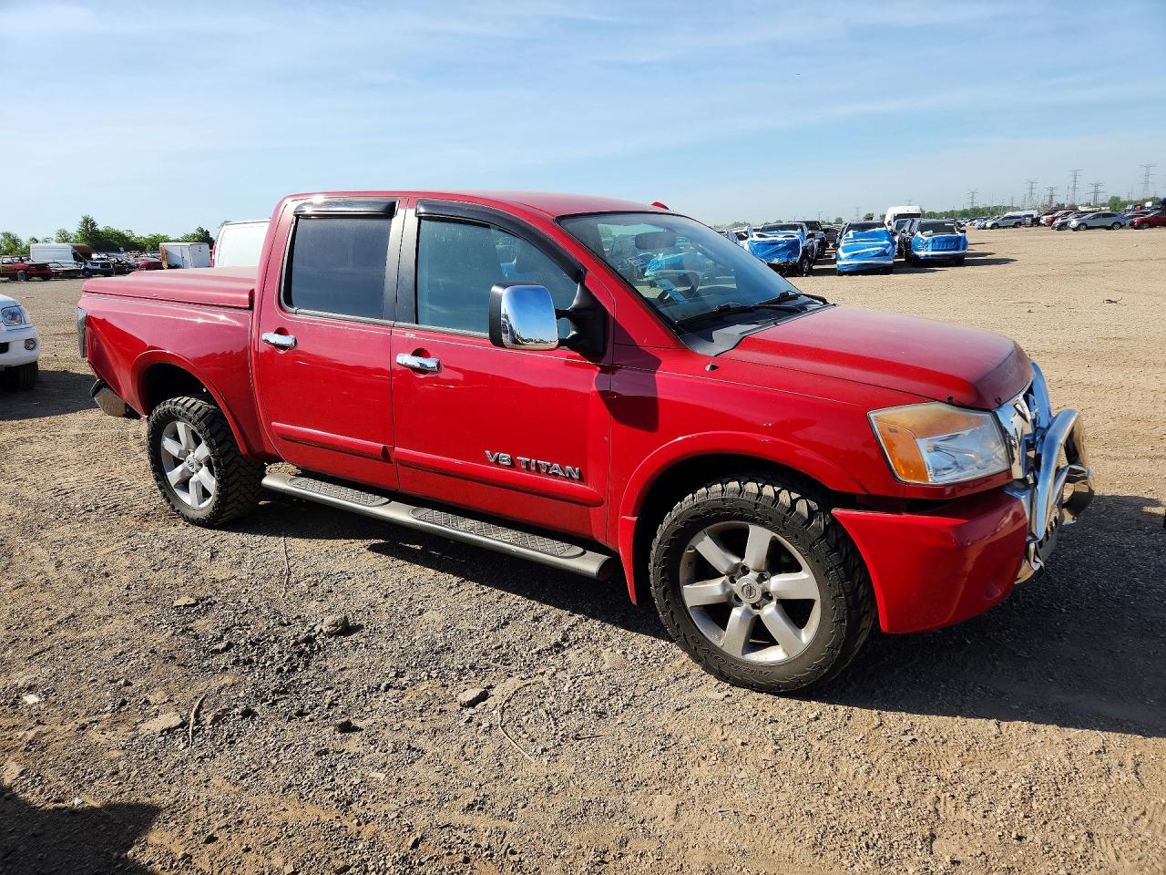 2011 Nissan Titan VIN 1N6AA0EC5BN302469 COPART salvage auction — Front End, IL - SALVAGE CERTIFICATE, sold $550 on 2026-07-02 (photo 4)
