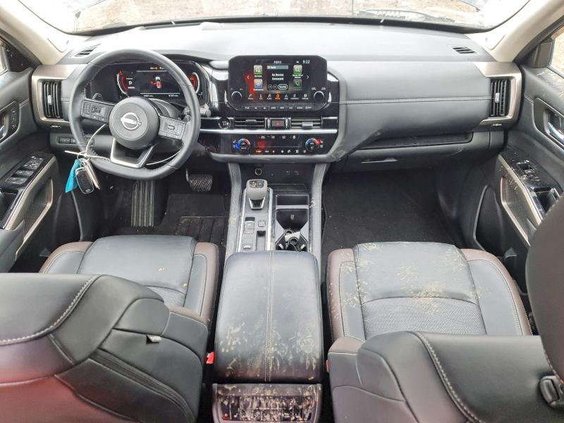 2025 Nissan Pathfinder VIN 5N1DR3DG4SC280356 COPART salvage auction — FRONT END, Co - Salvage Title, sold $9,200 on 2026-07-29 (photo 8)
