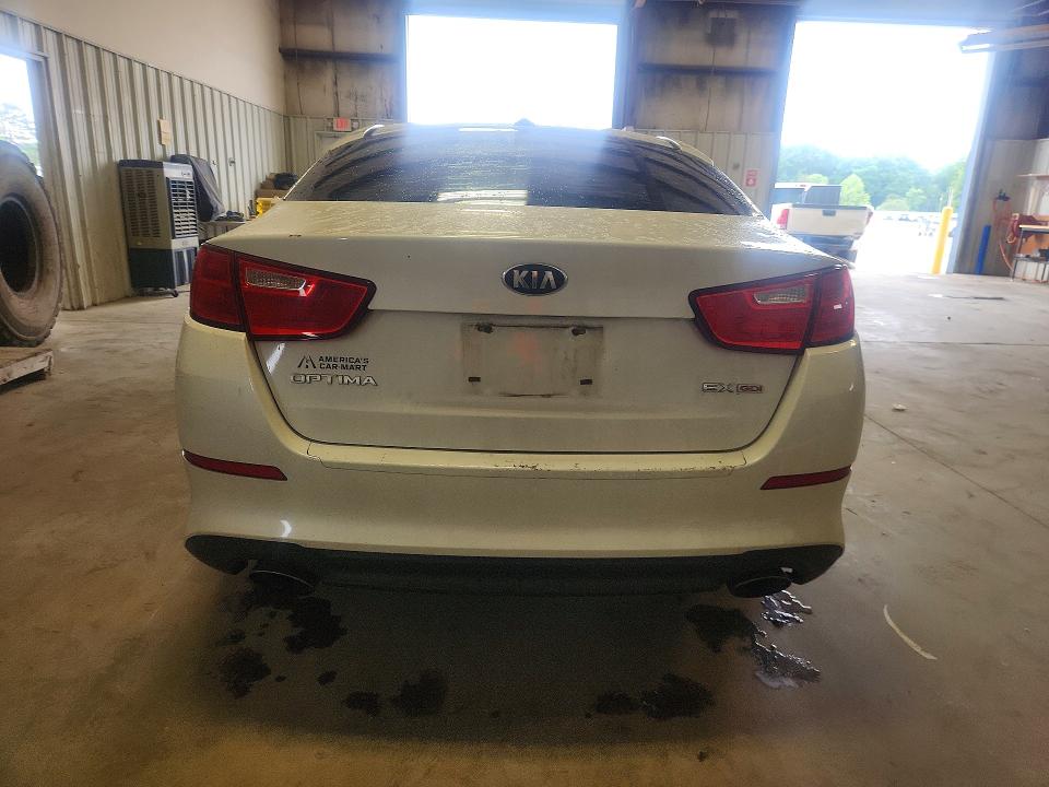 2015 Kia Optima VIN 5XXGN4A72FG423172 COPART salvage auction — HAIL, Ar - Cert Of Title-Salvage, sold $1,100 on 2026-07-08 (photo 6)