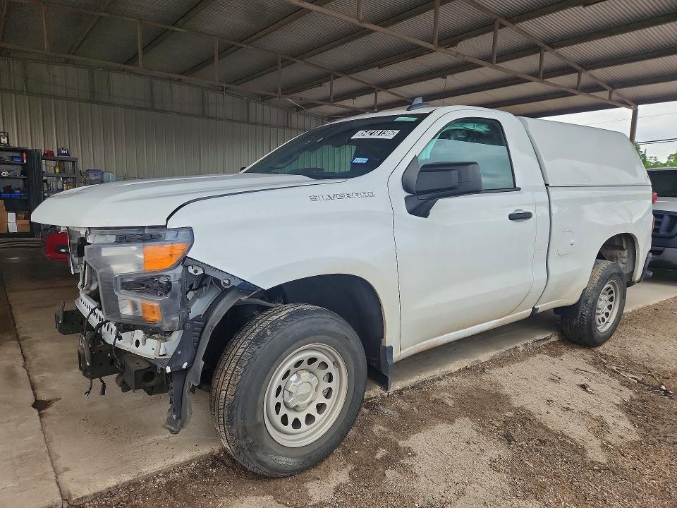 2023 Chevrolet Silverado 1500 VIN 3GCNAAEK4PG359246 COPART salvage auction — FRONT END, TX - SALVAGE VEHICLE TITLE, sold $8,000 on 2026-07-30 (photo 1)