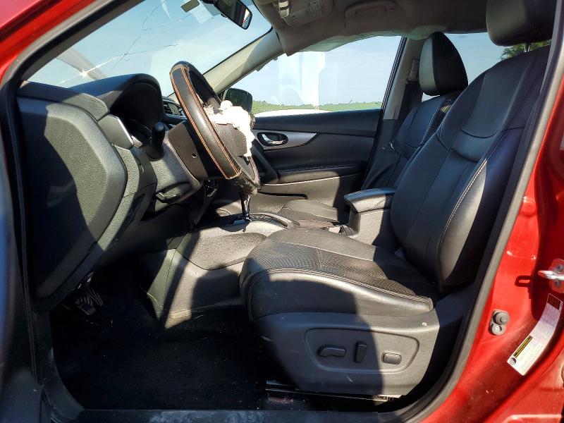 2015 Nissan Rogue VIN KNMAT2MT1FP571167 COPART salvage auction — FRONT END, Nc - Salvage Certificate Of Title, sold $550 on 2026-07-09 (photo 7)