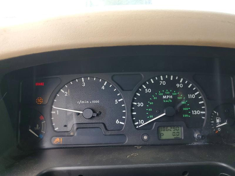 2001 Land rover Discovery VIN SALTY15491A727309 COPART salvage auction — NORMAL WEAR, Nv - Dis/Dlr/Exp Only Clean Title, sold $175 on 2026-07-07 (photo 9)