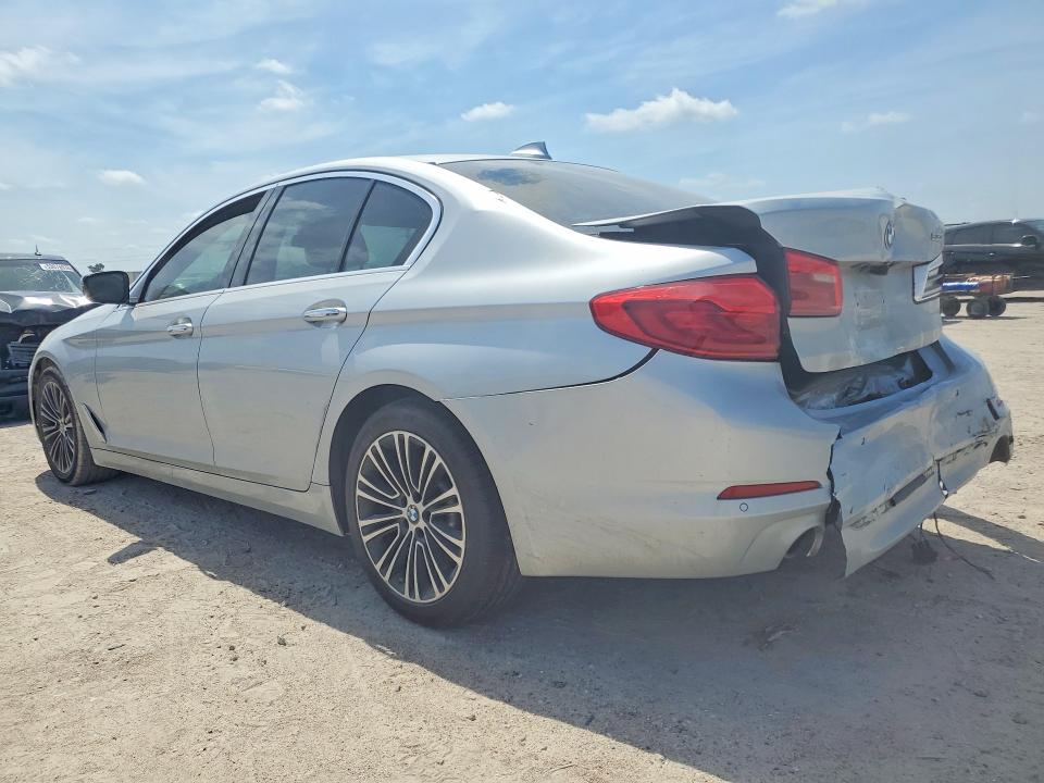 2018 BMW 5er VIN WBAJA5C51JWA57179 COPART salvage auction — REAR END, Tx - Salvage Vehicle Title, sold $150 on 2026-07-21 (photo 2)