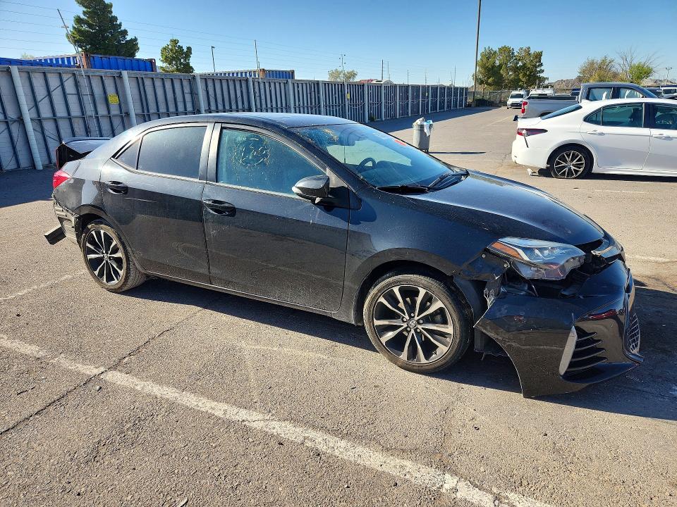 2018 Toyota Corolla VIN 2T1BURHE4JC968191 COPART salvage auction — REAR END, Tx - Salvage Vehicle Title, sold $925 on 2026-07-10 (photo 4)