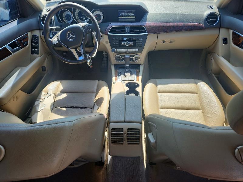 2013 Mercedes-benz VIN WDDGF4HB0DR243101 COPART salvage auction — VANDALISM, Pa - Certificate Of Salvage, sold $775 on 2026-07-09 (photo 8)