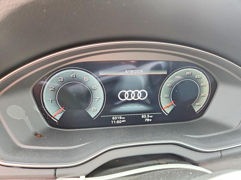 2024 Audi Q5 VIN WA1EABFY7R2088617 COPART salvage auction — REAR END, IL - SALVAGE CERTIFICATE, sold $17,300 on 2026-07-30 (photo 9)