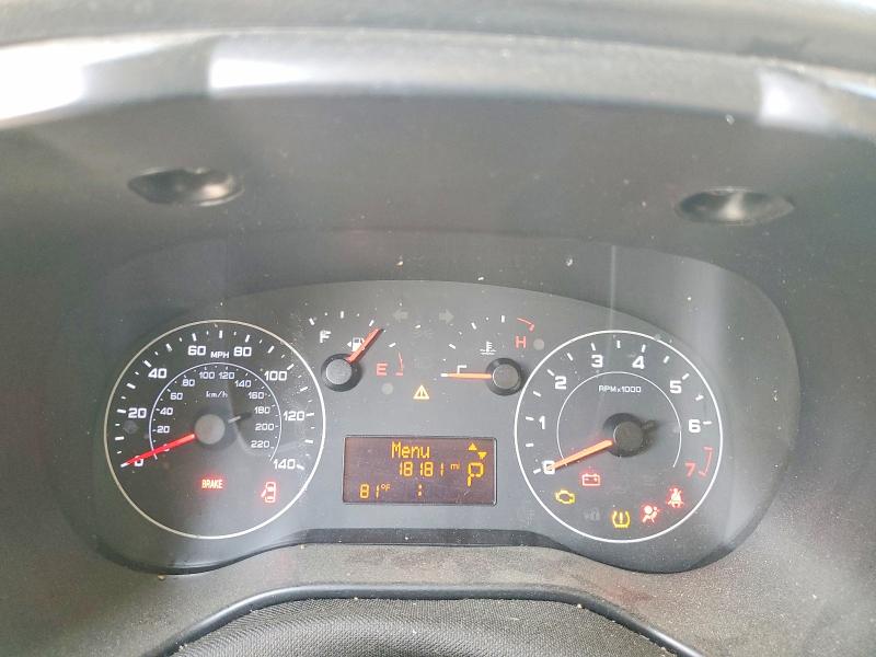 2021 Ram Promaster city VIN ZFBHRFBB9M6V78646 COPART salvage auction — FRONT END, CA - LIEN PAPERS-SALVAGE OR AC, sold $1,650 on 2026-07-17 (photo 9)