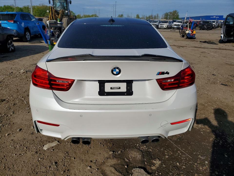 2015 BMW M4 VIN WBS3R9C5XFK329941 COPART salvage auction — FRONT END, Mi - Cert Of Title-Salvage Vehicle, sold $16,600 on 2026-07-31 (photo 6)