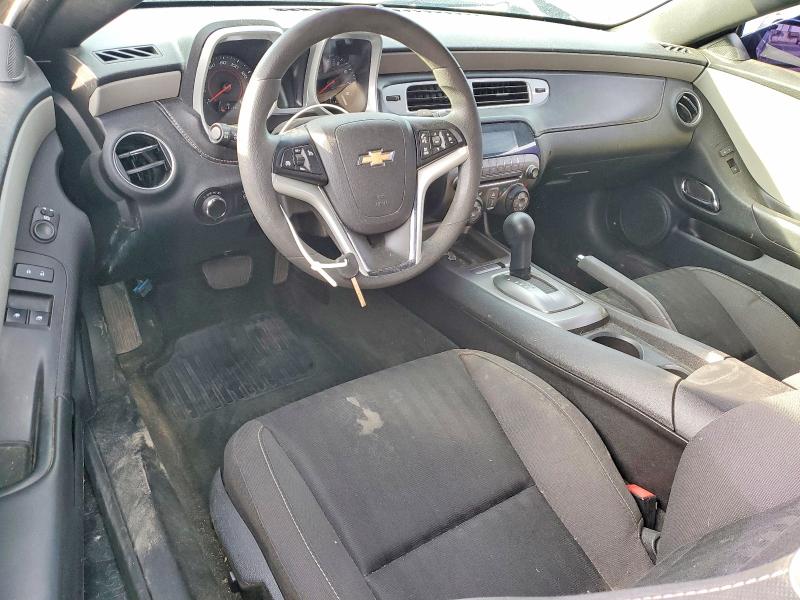 2013 Chevrolet Camaro VIN 2G1FA1E32D9185088 COPART salvage auction — FRONT END, In - Certificate Of Title (P), sold $500 on 2026-07-02 (photo 8)