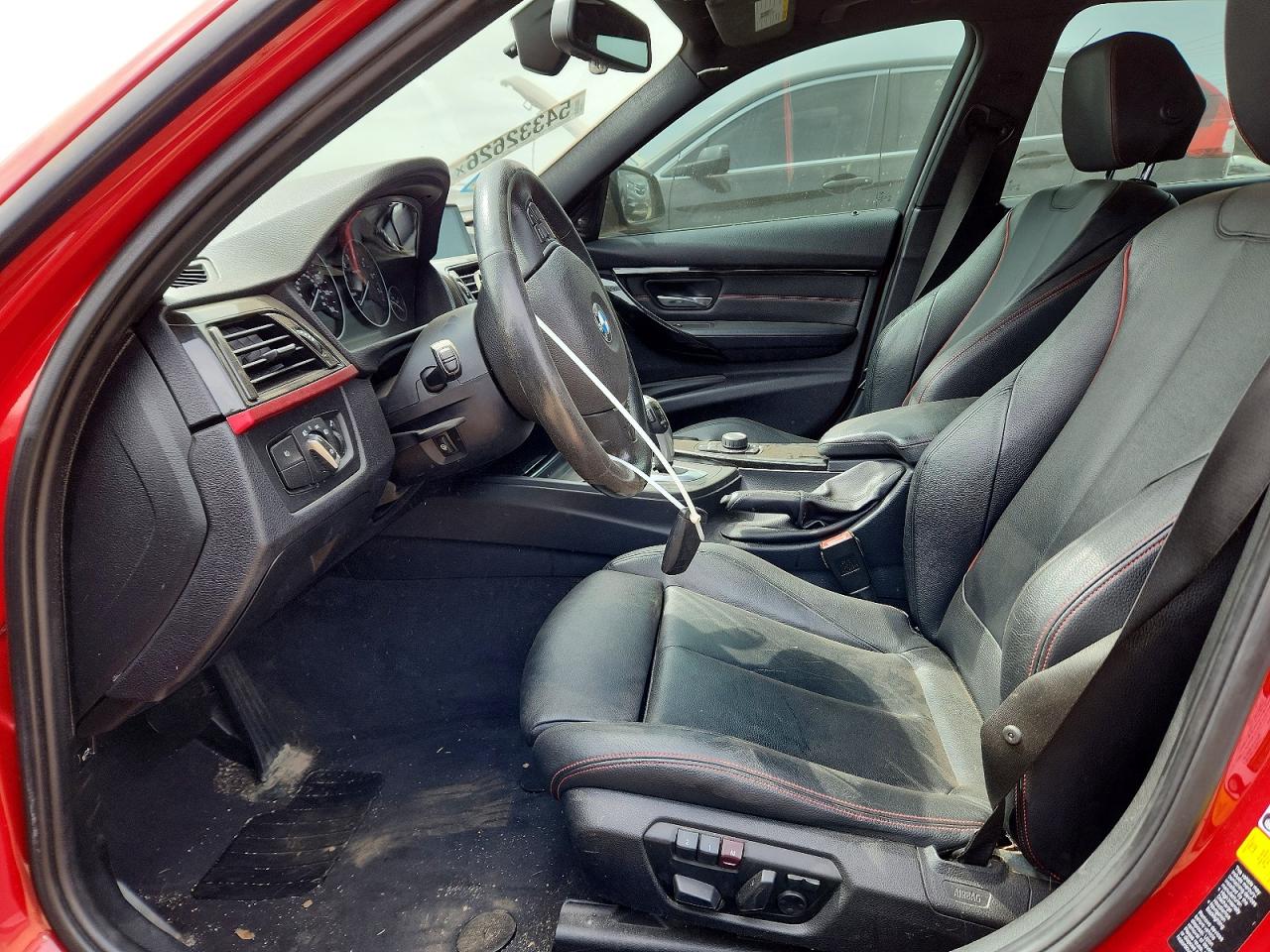2012 BMW 3 Series VIN WBA3A9C51CF270245 COPART salvage auction — Front End, IL - SALVAGE CERTIFICATE, sold $1,150 on 2026-07-09 (photo 7)