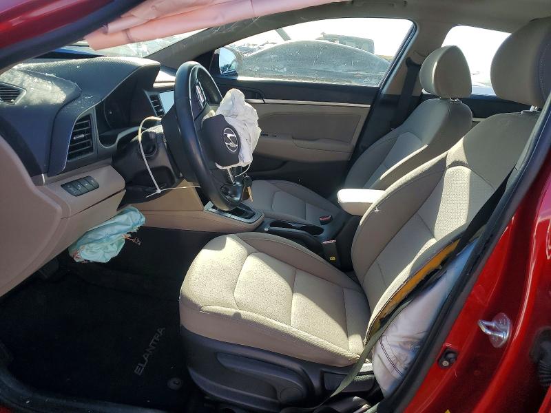 2019 Hyundai Elantra VIN KMHD84LF8KU781939 COPART salvage auction — FRONT END, Ca - Salvage Certificate, sold $2,000 on 2026-07-02 (photo 7)