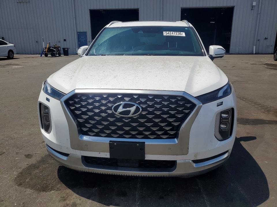2021 Hyundai VIN KM8R7DHE8MU220703 COPART salvage auction — FRONT END, Fl - Cert Of Title Slvg Rebuildable, sold $10,000 on 2026-07-15 (photo 5)