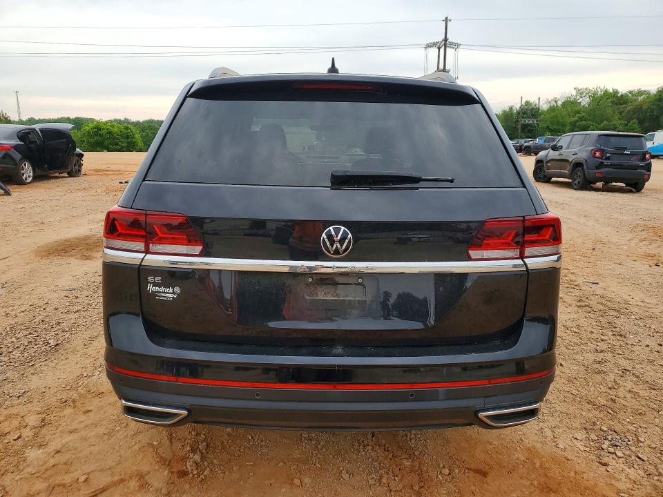 2022 Volkswagen Atlas VIN 1V2JP2CA7NC531748 COPART salvage auction — FRONT END, Nc - Salvage Certificate Of Title, sold $8,300 on 2026-07-06 (photo 6)