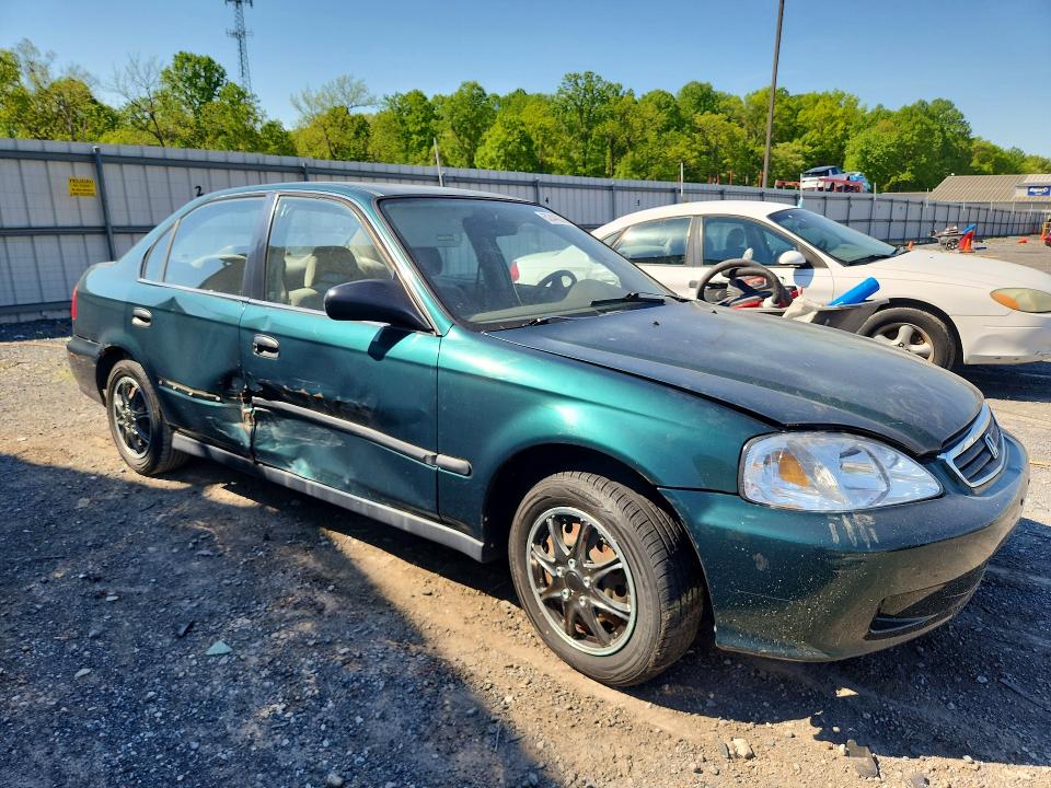 2000 Honda Civic VIN JHMEJ667XYS004579 COPART salvage auction — SIDE, Pa - Cert Of Title, sold $350 on 2026-07-20 (photo 4)