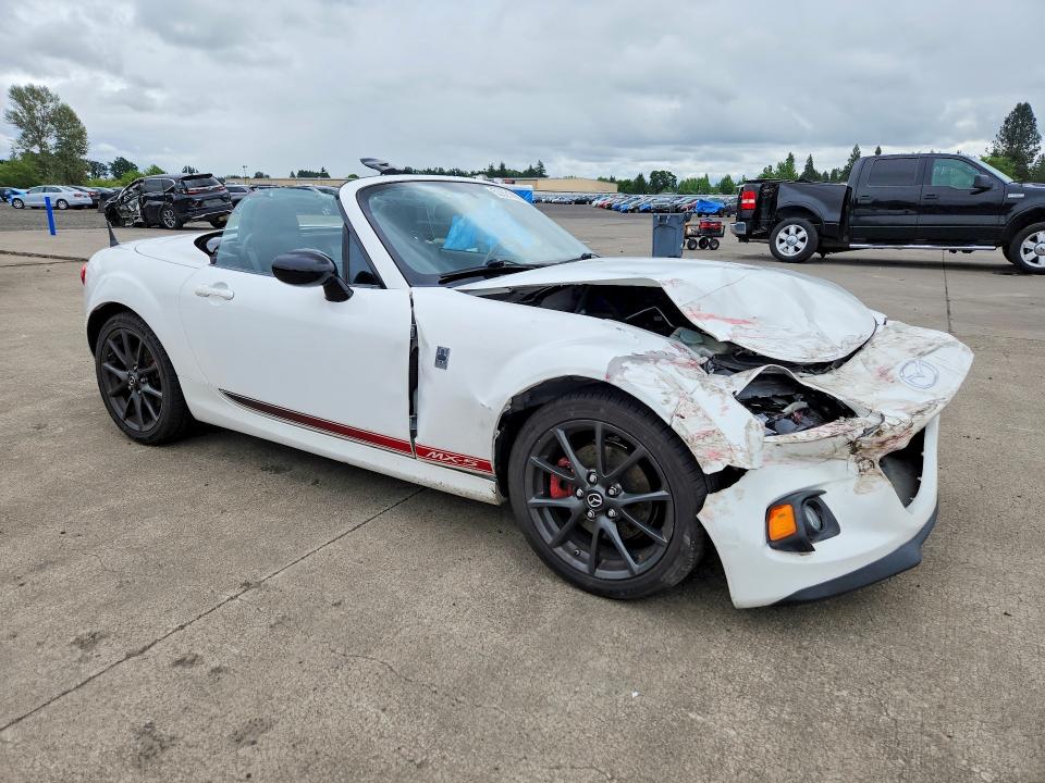2013 Mazda VIN JM1NC2MF8D0233346 COPART salvage auction — FRONT END, Or - Salvage Title Certificate, sold $1,600 on 2026-07-20 (photo 4)