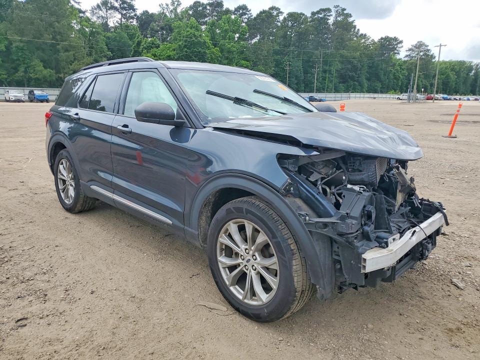 2022 Ford Explorer VIN 1FMSK7DH4NGC01390 COPART salvage auction — FRONT END, La - Cert Of Title-Salvage, sold $5,900 on 2026-07-02 (photo 4)