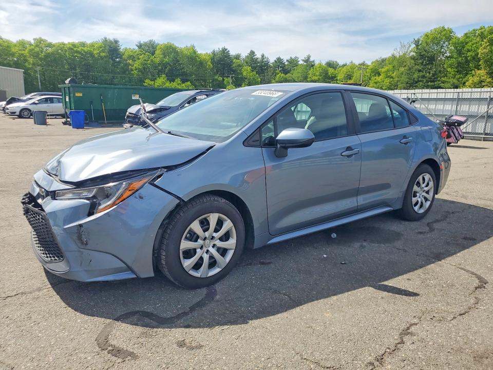 2022 Toyota Corolla VIN 5YFEPMAE7NP292343 COPART salvage auction — FRONT END, Id - Salvage Certificate Of Title, sold $4,450 on 2026-07-07 (photo 1)