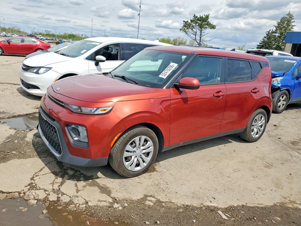 2026 Kia Soul VIN KNDJ23AU4M7754114 COPART salvage auction — SIDE, MI - CERT OF TITLE-SALVAGE VEHICLE, sold $300 on 2026-07-28 (photo 1)